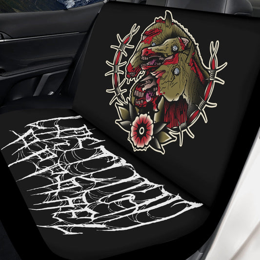 Funda para asiento de coche con respaldo de caballos de faraones no muertos