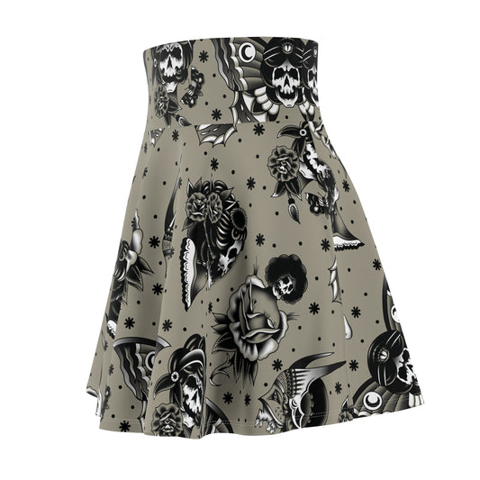Falda skater clásica de Deadgirls