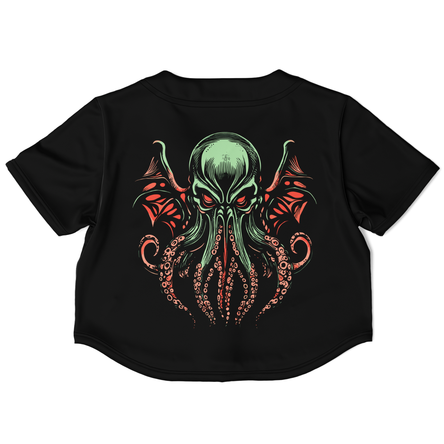 Cthulhu Cropped Baseball Jersey