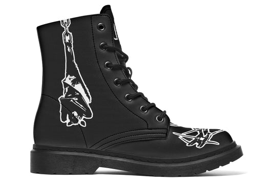 Chained Bats Boots - Last Light Apparel