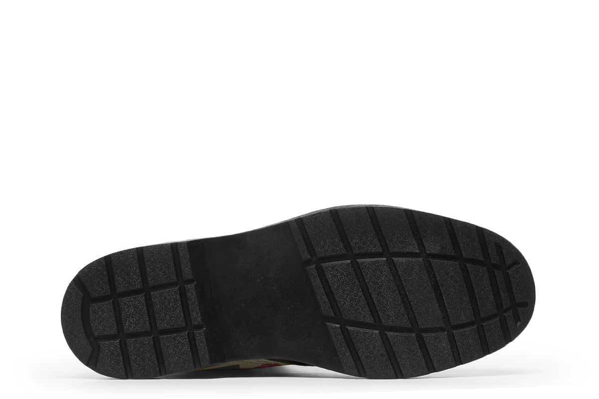 Checkered Pumpkins Boots