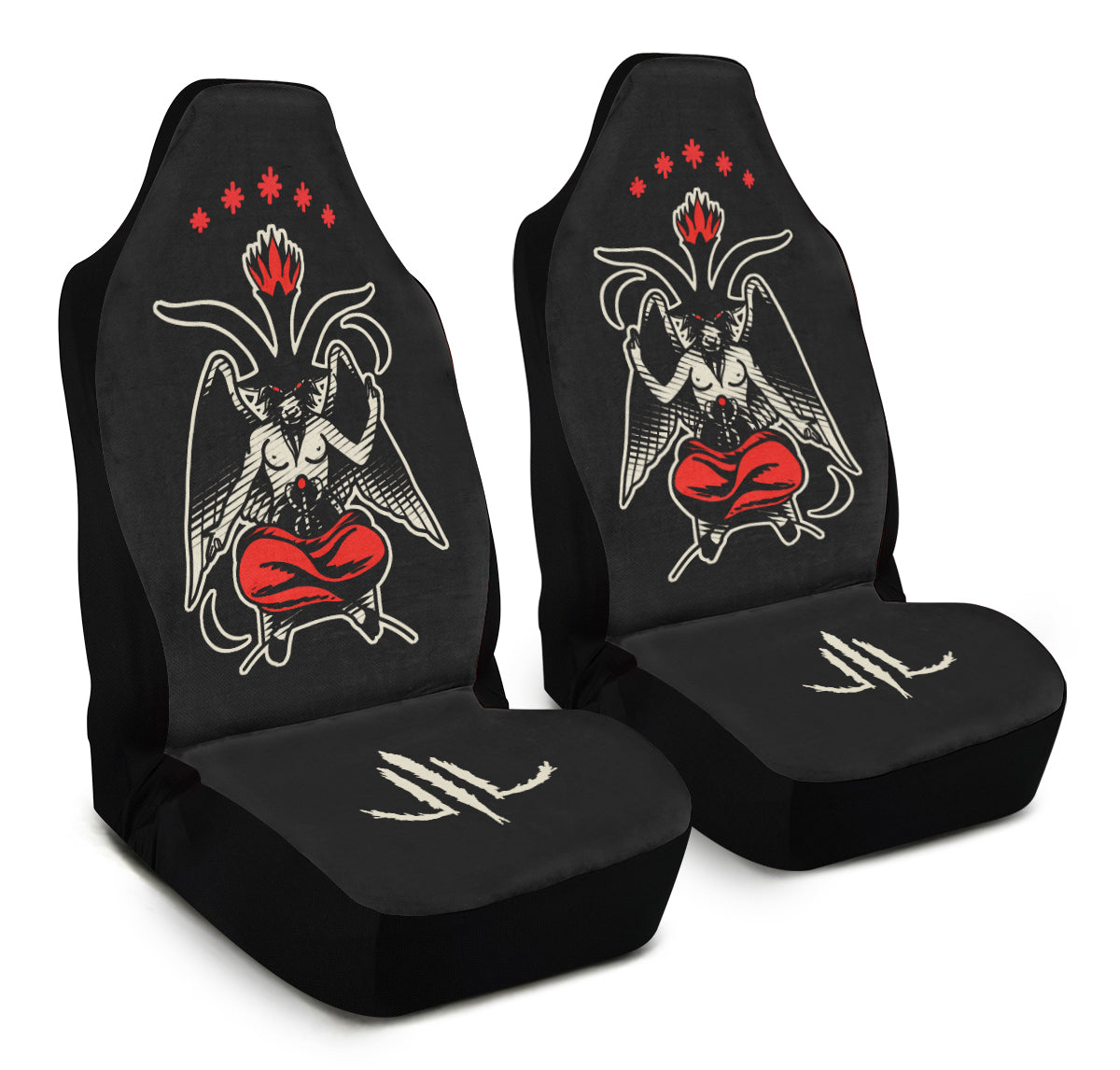 Baphomet Car Seat Covers