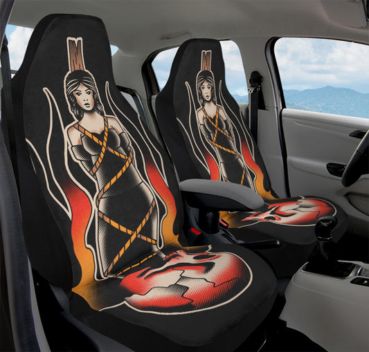 Can't Burn Us All Car Seat Covers