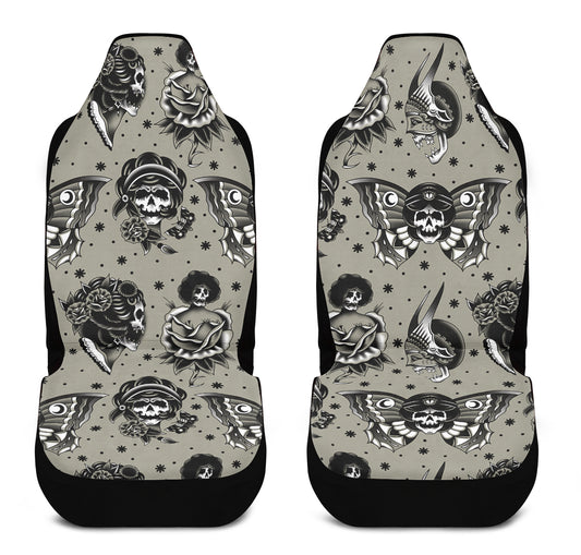 Classic Dead Girls Car Seat Covers