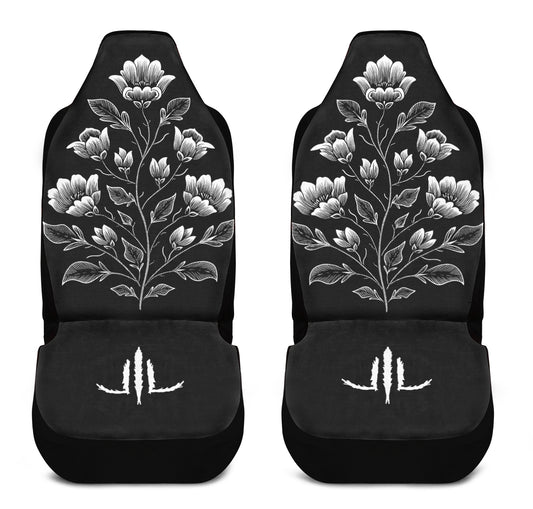 Floral Minimalist Car Seat Cover