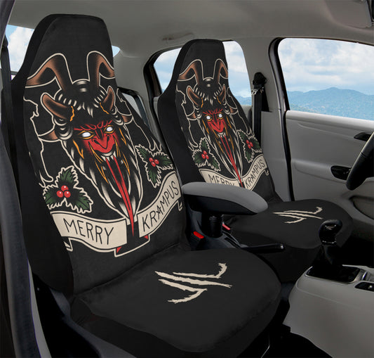 Merry Krampus Car Seat Covers