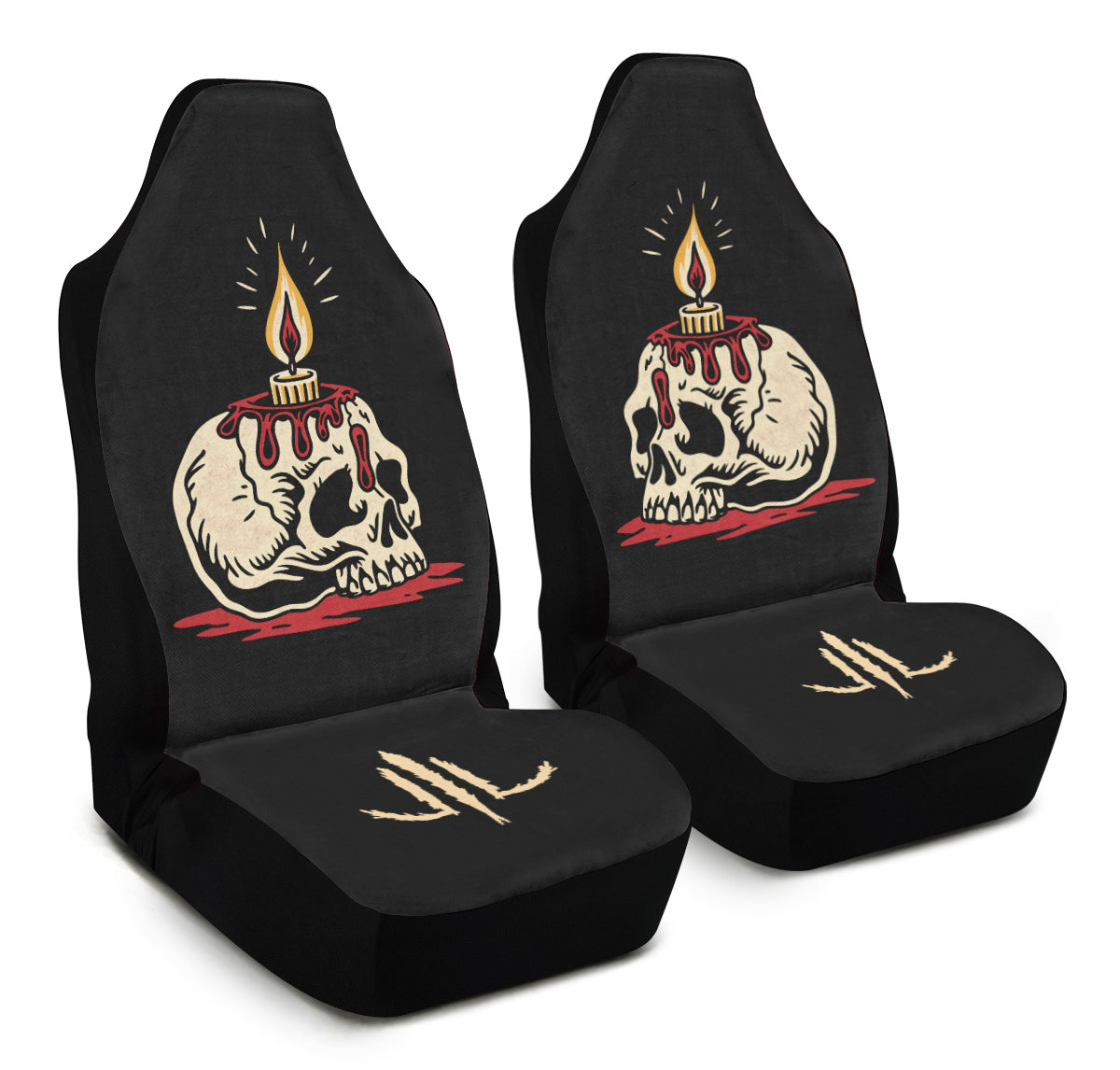 Skull Candle V1 Car Seat Covers