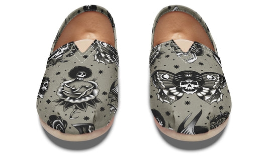 Classic Dead Girls Casual Shoes
