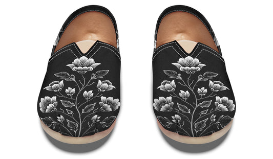 Floral Minimalist Casual Shoes