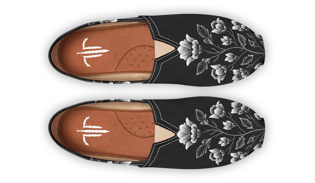 Floral Minimalist Casual Shoes