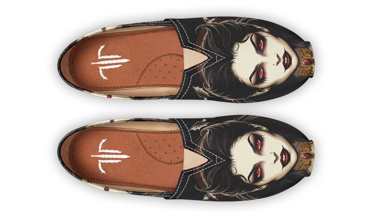 Neo Traditional Vampire Girl Casual Shoes