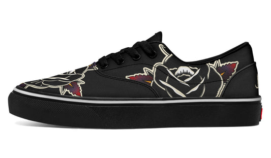 Black Rose Classic Shoes - Last Light Apparel
