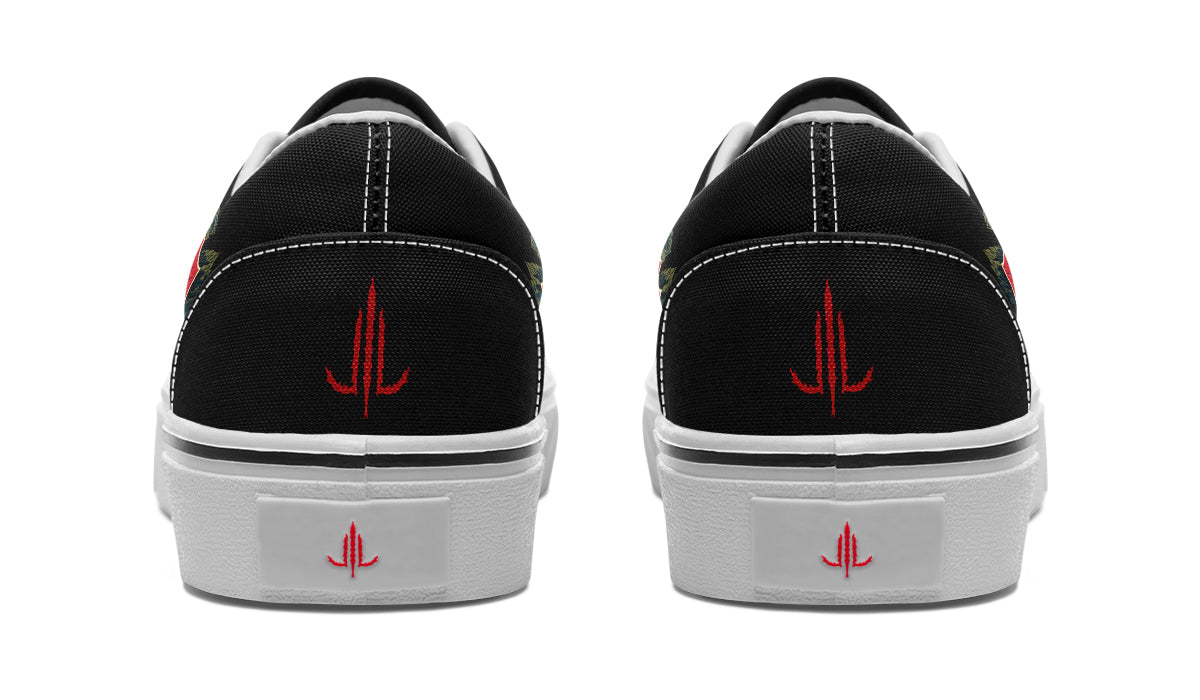 Bleeding Eye Rose Classic Shoes