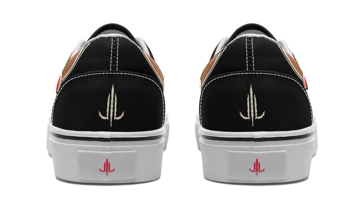 Blooming Girl Head Classic Shoes