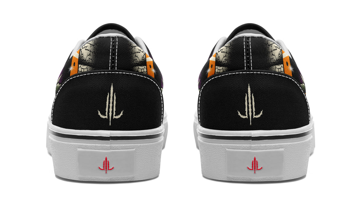 Furio Rose Skull Classic Shoes