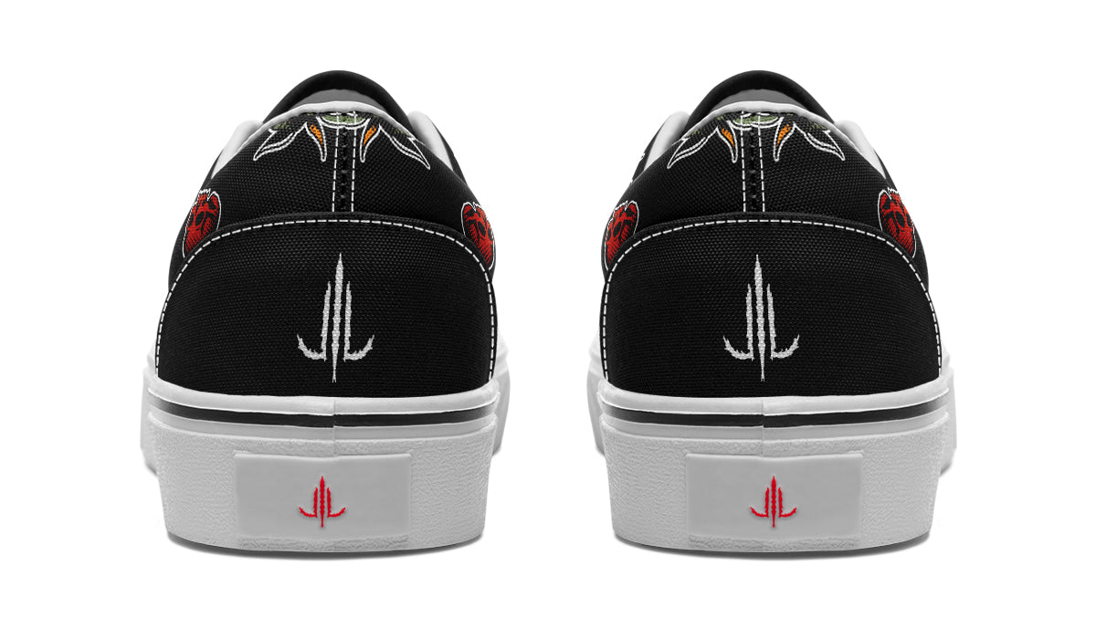 Skull Cherries Classic Shoes