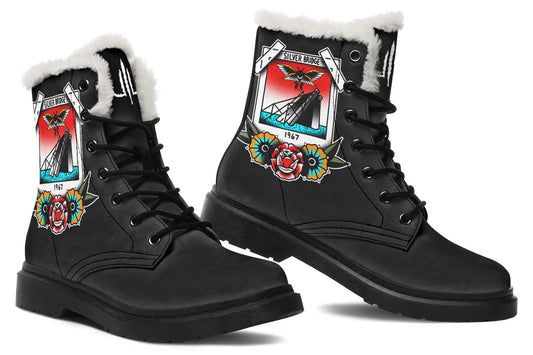 Mothman Photo Comfy Boots