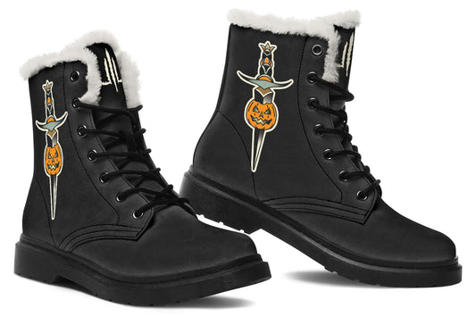 Pumpkin Dagger Comfy Boots