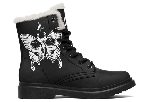 Wings Of Death Comfy Boots - Last Light Apparel