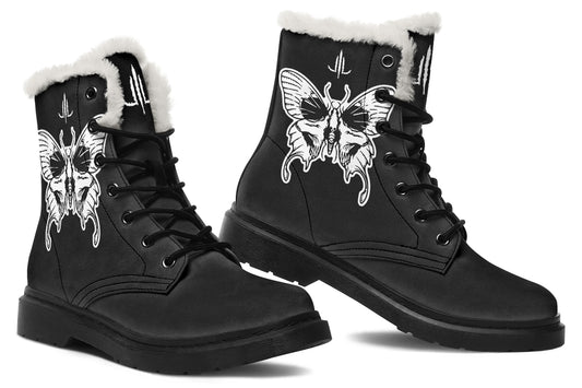 Wings Of Death Comfy Boots - Last Light Apparel