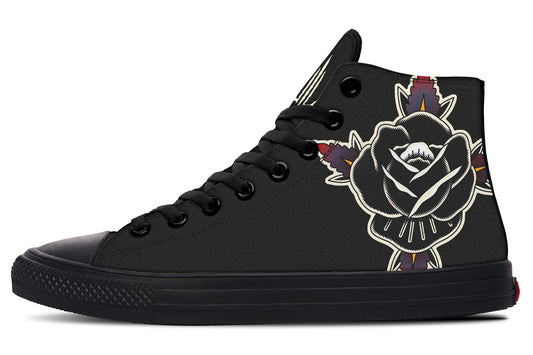 Black Rose High Tops