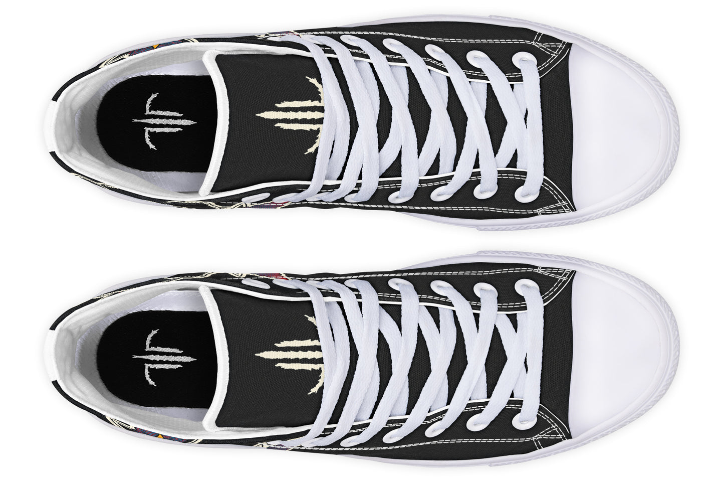 Black Rose High Tops - Last Light Apparel