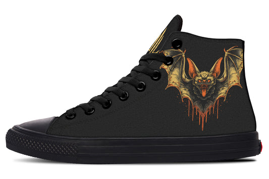 Bleeding Bats High Tops(LIMITED NOVEMBER DROP!)