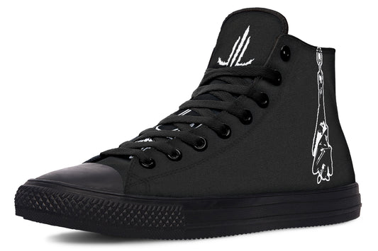 Chained Bats High Tops - Last Light Apparel