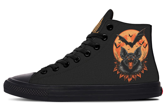Halloween Fall Bats High Tops