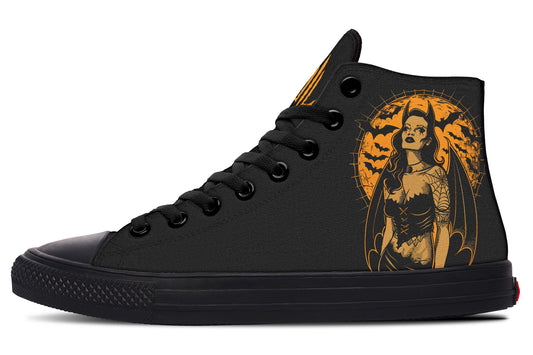 Night Queen High Tops(LIMITED NOVEMBER DROP!)
