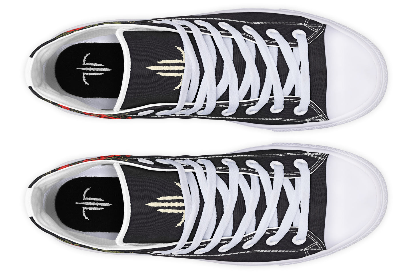 Skull Vase High Tops