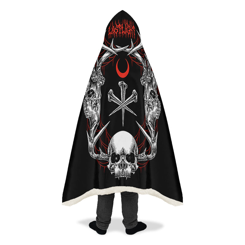 3 Nails Hooded Blanket