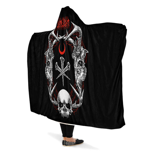 3 Nails Hooded Blanket