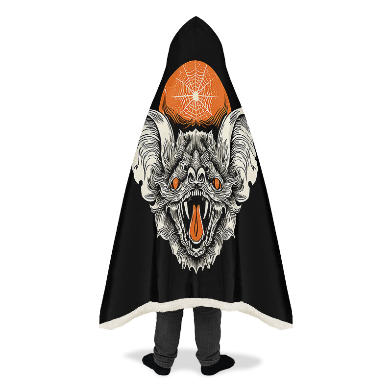 Bathead And Webs Hooded Blanket
