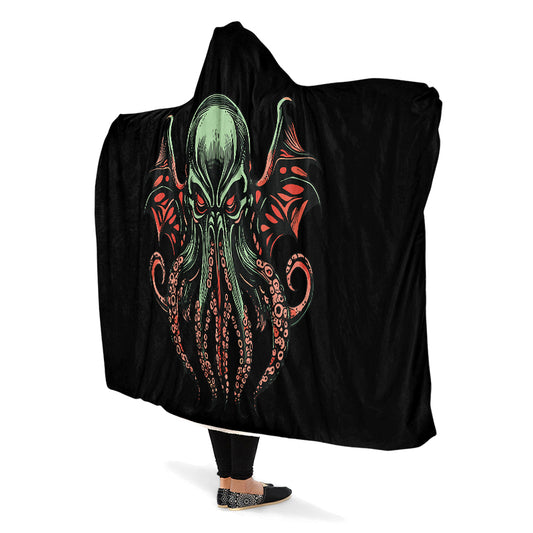 Cthulhu Hooded Blankets