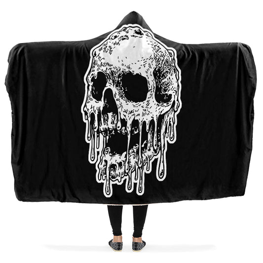 Melted Remains Hooded Blankets - Last Light Apparel