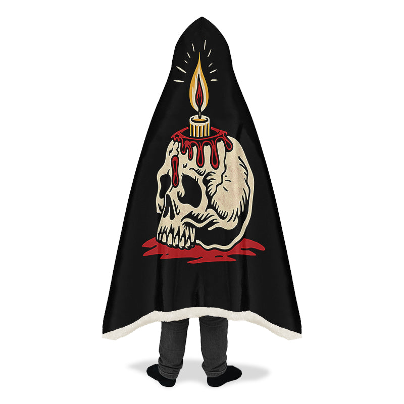 Skull Candle V1 Hooded Blanket