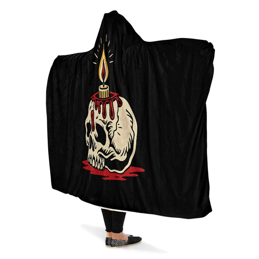 Skull Candle V1 Hooded Blanket