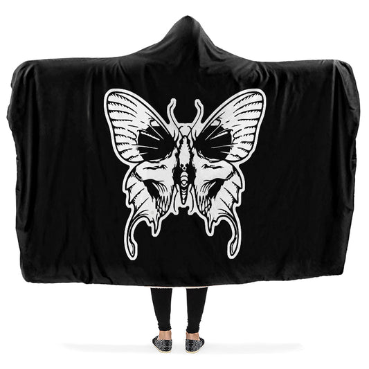 Wings Of Death Hooded Blankets - Last Light Apparel