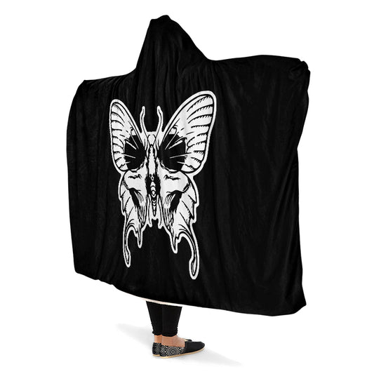 Wings Of Death Hooded Blankets - Last Light Apparel