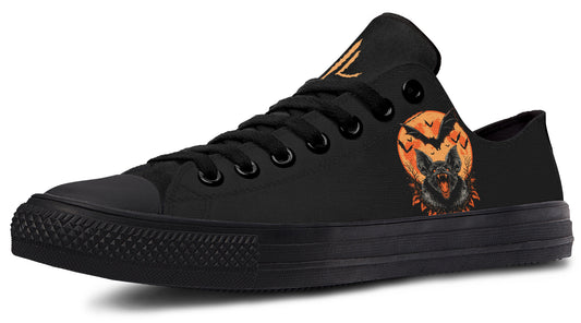 Halloween Fall Bats Lowtops