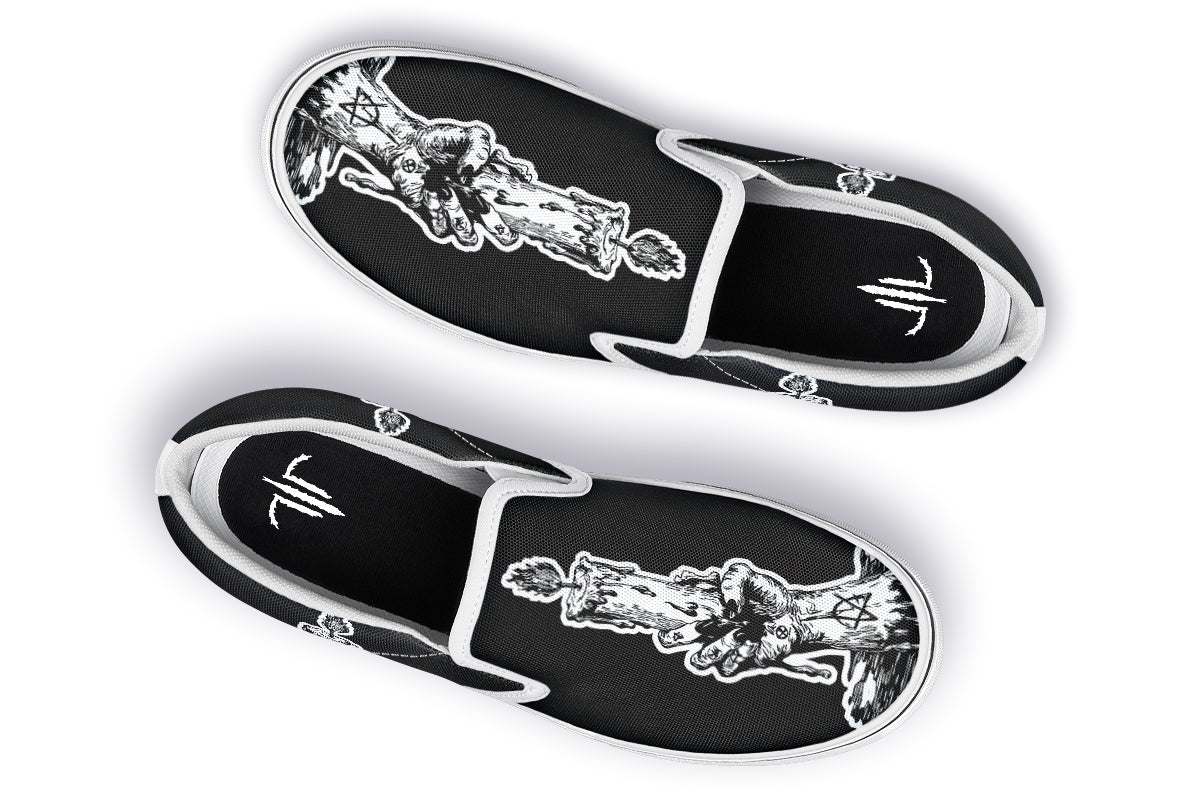 Candle Of Devotion Slip On Shoes - Last Light Apparel