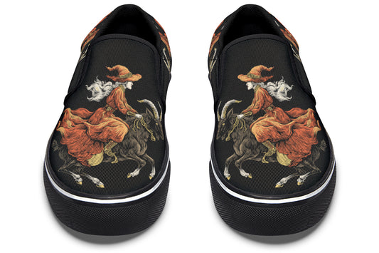 Goat Witch Slip On Shoes