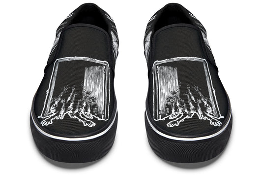 Hands Of The Undead Slip On Shoes - Last Light Apparel