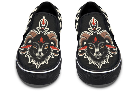 Traditional Goat Slip On Shoes