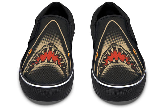 Traditional Shark Slip On Shoes