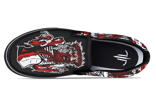 Zombie Jesus Slip On Shoes