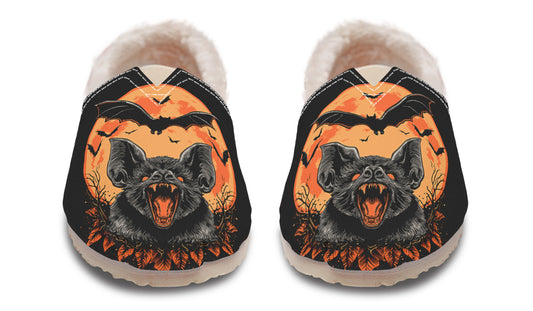 Halloween Fall Bats Winter Casual Shoes