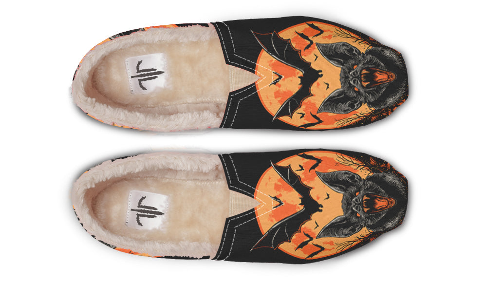 Halloween Fall Bats Winter Casual Shoes
