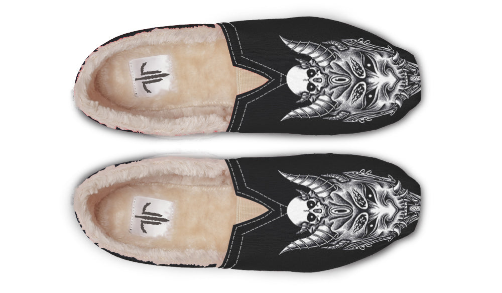 Hannya Mask Winter Casual Shoes